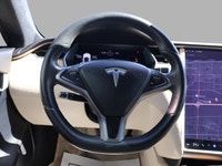 SAFETY INCLUDED ACCIDENT FREE LONG RANGE, WHITE INTERIOR LOW KMS Very Clean Tesla Model S LONG RANGE... (image 8)