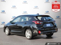 Odometer is 3621 kilometers below market average! Crystal Black 2024 Subaru Impreza Convenience AWD... (image 2)
