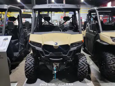 2026 CFMOTO UFORCE 600 Desert Tan CFMOTO PROMO IS ONLY APPLICABLE ON SELECT MODELS SPECS Engine - 4-...
