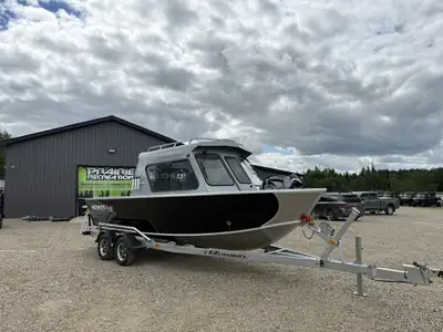 Black in Color. Options Include: Air ryde seats, rear transom door, washdown system, rear fish curta...