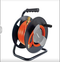 HUSKY 1/4 IN x 50 FT PVC AIR HOSE WITH REEL 