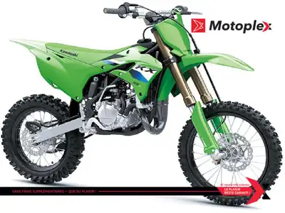 Motoplex St-Eustache KX85L Equipee d'un moteur 84 cm3 eprouve et d'un chassis concu pour optimiser l...