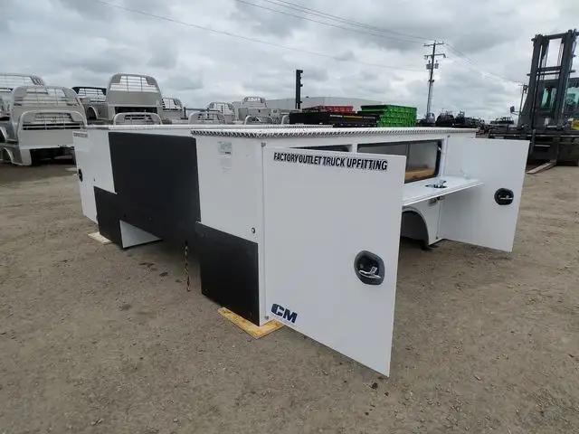 2026 CM TRUCK BED 9ft Steel Service Body in Cargo & Utility Trailers in Calgary - Image 4