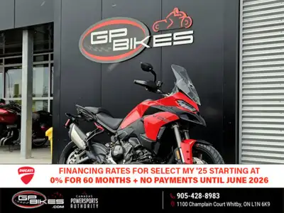 The new Ducati Multistrada V2 embodies the essence of riding pleasure, completely redesigned around...