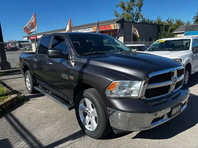 2017 RAM 1500 SLT, Crew Cab, 4X4, 5.7L HEMI