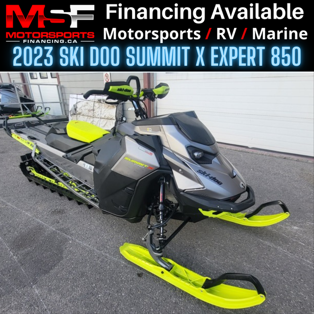 2023 SKI DOO SUMMIT X EXPERT 850 TURBO 154 (FINANCING AVAILABLE) in Snowmobiles in Kelowna - Image 2