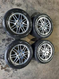 195 60 15 - RIMS AND TIRES - ALL SEASON - FORD FOCUS