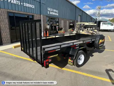 New Miska in.Herculesin. 6'x12' Utility Trailers Loaded with our Homeowner Package, Ready to Roll, s...