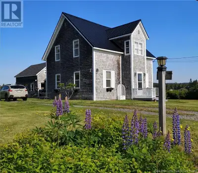 Set on just over an acre in the scenic community of West Quaco, this charming 3-bedroom, 2-storey ho...