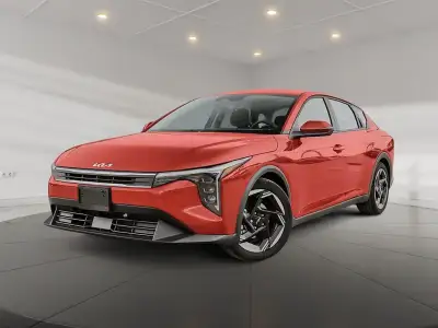 2025 Kia K4 EX FWD The 2025 Kia K4 EX in Radiant Red brings bold styling together with refined comfo...