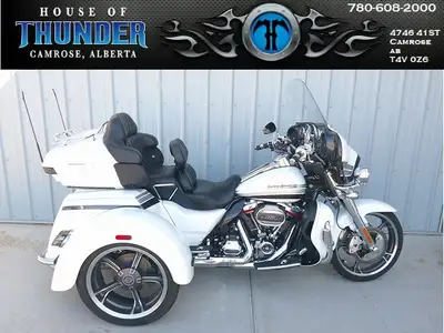 This top-of-the-line touring trike comes fully loaded from the factory with premium CVO upgrades and...