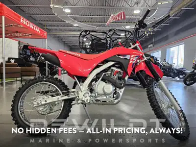Honda CRF125F Trail Dirt Bike The Honda CRF125F series is built to suit a wide range of riders, offe...