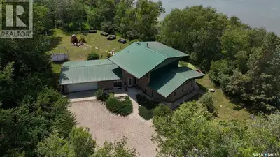 Stunning Riverfront Acreage – RM of St. Louis. Experience the perfect blend of luxury and nature on...