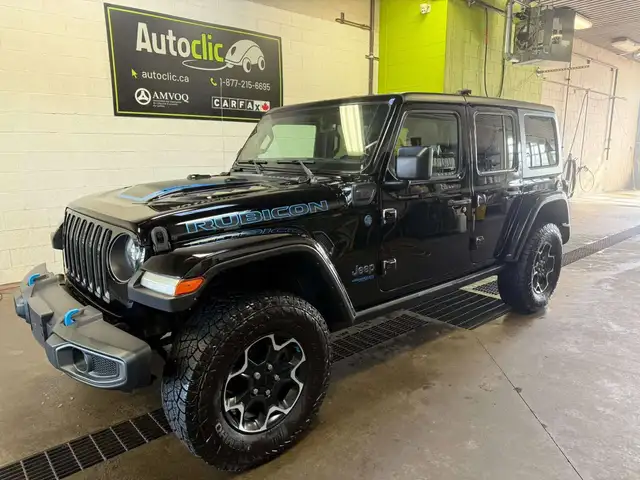 2022 Jeep Wrangler Rubicon 4Xe Plug-in Hybrid Leather Top