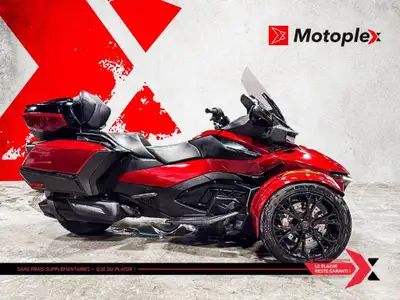 Motoplex St-Eustache SPYDER RT LIMITED SE6 CAN AM SPYDER RT LIMITED 2024 TRES BAS KILLOMETRAGE GARAN...