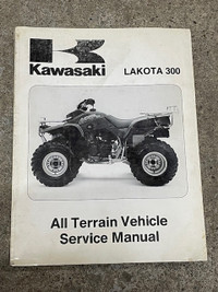 Sm204 Kawasaki KEF300 Lakota  Service Manual 99924-1187-01