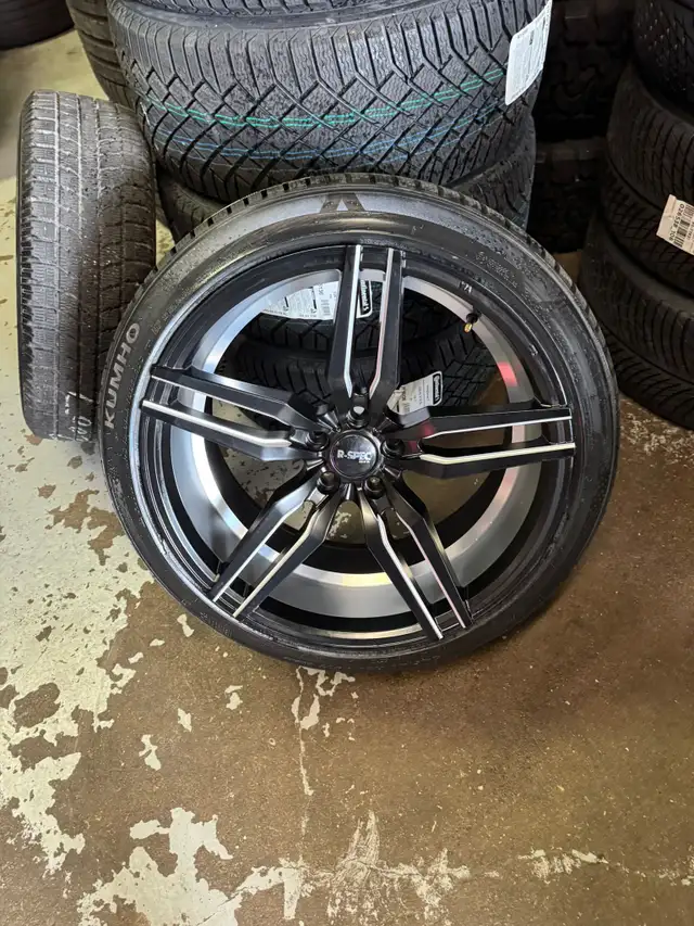 Four New 20″ 5x114.3 RTX Zenith Wheels w/ 245/40R20 Kumho Winter in Tires & Rims in Oakville / Halton Region - Image 5