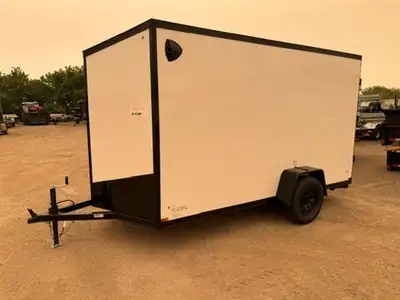 2027 Forest River 6x12 single axle cargo trailer GVWR 2990lbs This commercial pro grade trailer come...