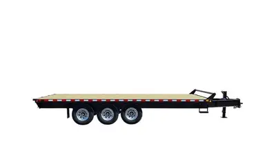 2026 Canada Trailer Straight Deck SD30-21K Tri Axle GVWR 22680lbs This heavy duty 30 Straight deck w...