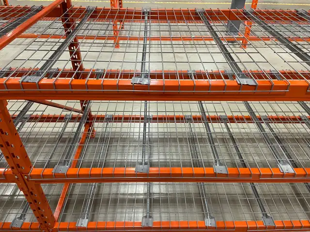 NEW AND USED WIRE MESH DECKS - FOR PALLET RACKING in Industrial Shelving & Racking in Markham / York Region - Image 4