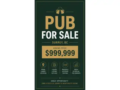 Well-established pub located in a high-visibility, high-traffic area with strong local clientele and...