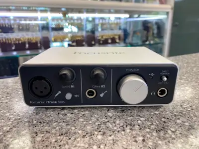Focusrite iTrack Solo Audio Interface, View more