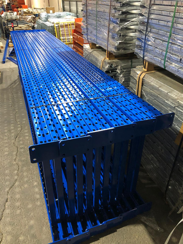 20' x 42" HD 13ga redirack end frames Uprights pallet racking in Industrial Shelving & Racking in Mississauga / Peel Region - Image 4