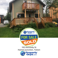 SOLD! 102 Kennedy St. Haines Junction. YT. PropertyGuys.com