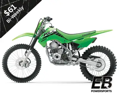 2025 Kawasaki KLX 140R F ? Full-Size Confidence for Growing Riders Only $61 bi-weekly Reliable 4-Str...