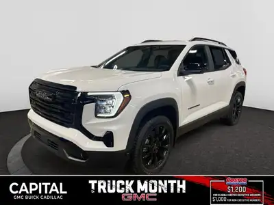 Welcome to Capital GMC! This 2026 GMC Terrain in Summit White is equipped with AWD and Turbocharged...