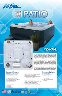 Largest 110v 5 person Plug-n-play in the industry -  by Cal Spas