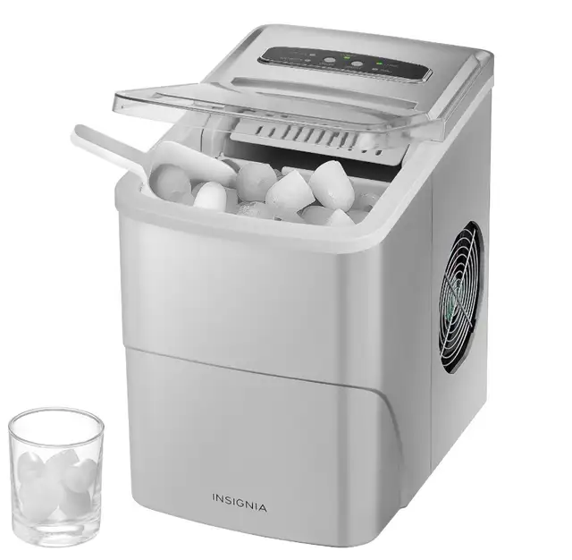 Insignia Portable Ice Maker (NS-IMP26SL0) - Silver for sale in Other in Bedford - Image 4