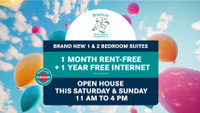 Promo on Now! Lease one of our Brand New 1 or 2 Bedroom Apartments and receive your First Month Rent... (image 1)