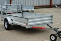 Utility Trailer 5' x 10' with fold down front gate