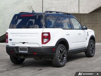 2023 Ford Bronco Sport Outer Banks! One owner, No accidents. White exterior over a Brown/Black inter... (image 4)