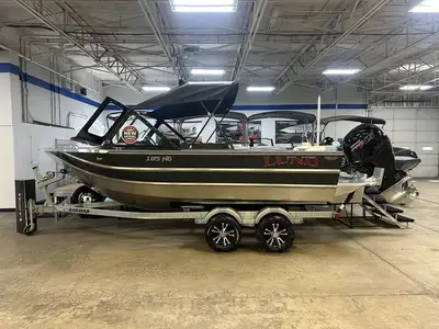 2026 Lund 185 HG This boat includes the following features: - 2026 Lund 185 HG in Gun Metal Grey - M...