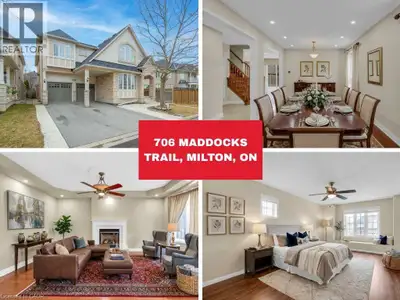 Welcome to 706 Maddocks Trail, Milton! Offering over 3,000 sq ft of beautifully designed living spac...