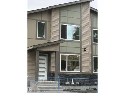 This brand-new, 2-storey half duplex features a modern open-concept living area with quartz countert...