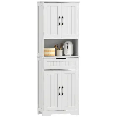 Kitchen Buffet with Hutch, 68" Tall Kitchen Pantry Cabinet with, View more