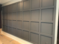 Wainscoting and Custom paneling Installation / Interior trim