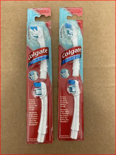 Têtes de brosse à dent à double action Colgate, View more