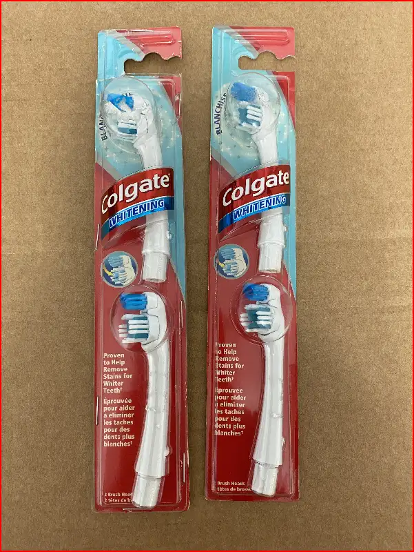 Têtes de brosse à dent à double action Colgate in Bathwares in Saguenay - Image 2