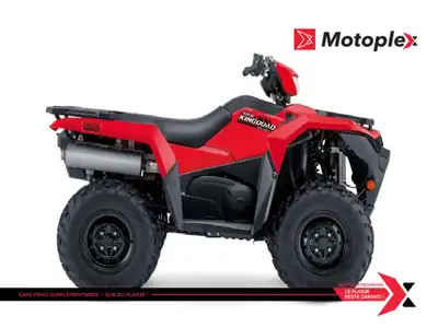Motoplex St-Eustache KingQuad 500XP NOTRE CELEBRE VTT KINGQUAD AVEC DIRECTION ASSISTEE ET COUVERCLES...