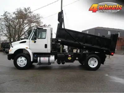 2015 International 4300 Dump, Cummins ISB Diesel, Allison 3000 RDS Auto, A/C, 35000 lbs GVW, AIR BRA...