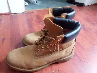 Timberland boots beige size 11, View more