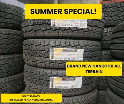 FREE INSTALLATION AND BALANCING ON USED TIRES WITH A PURCHASE! NO DISPOSAL! NO OTHER HIDDEN FEES! AL...