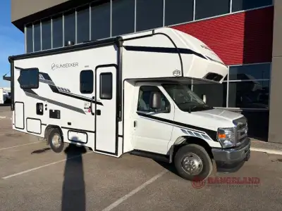 Forest River Sunseeker LE Class C gas motorhome 2150SLE Ford highlights: Bunk Over Cab Rear Corner B...