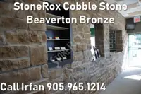 StoneRox Cobble Stone Beaverton Bronze Stone Veneer Stone Rox