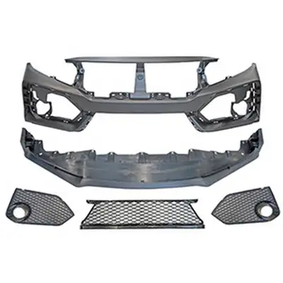 Upgrade your Honda Civic 2016-2021 to Type R Style Look FITMENT: Honda Civic Sedan/Coupe 2016-2021 H...