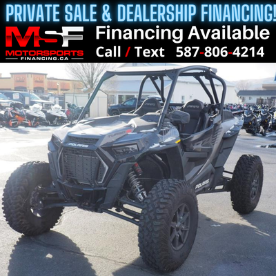 Welcome to Motorsports Financing - Kelowna! 2021 Polaris Rzr Engine: 850